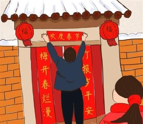 春联作为一种独特的文学形式在中国历史悠久
