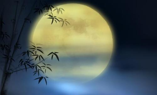 描写月光与月光的诗