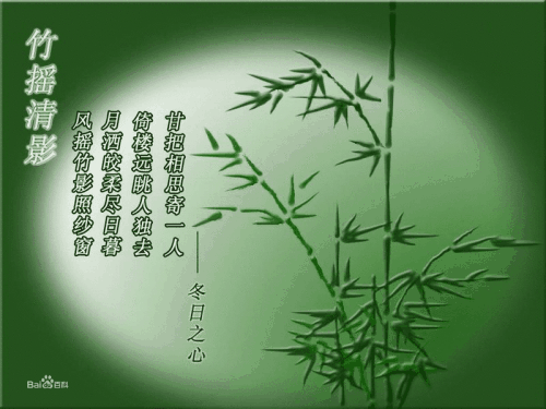 竹谚语