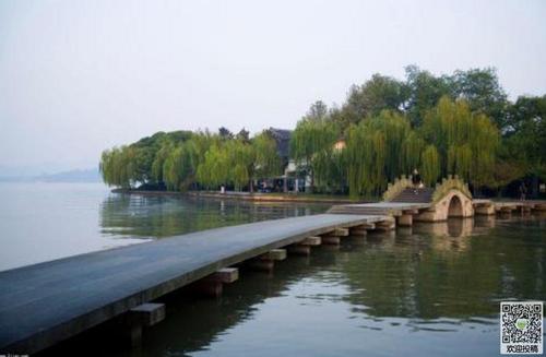 游览杭州西湖成分
