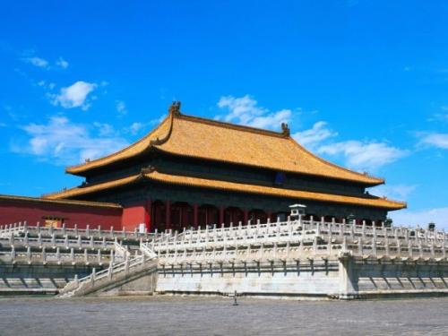 北京故宫的构图
