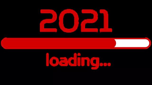 20，时间，几年，眼睛的眨眼，2020年通过，新的2021慢慢来到我们，永远不要回头，我不会。 2020再见，2021你好！
