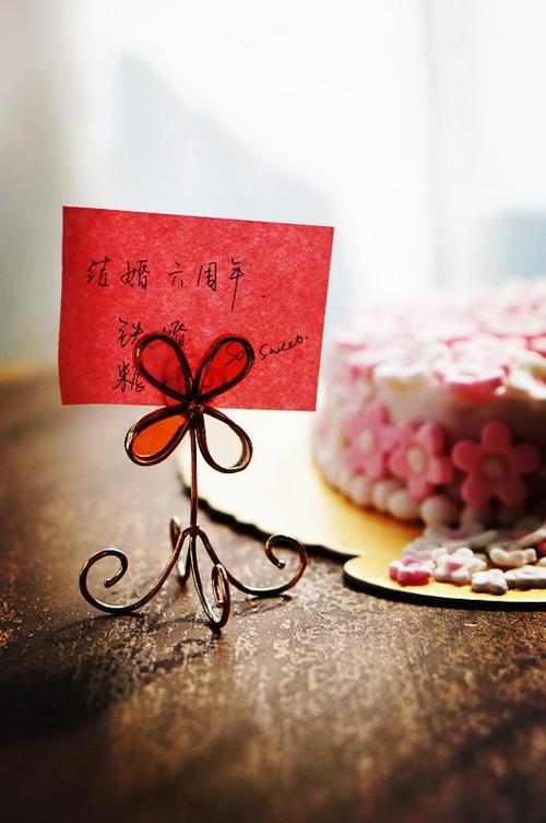 中国将结婚六周年称为糖婚