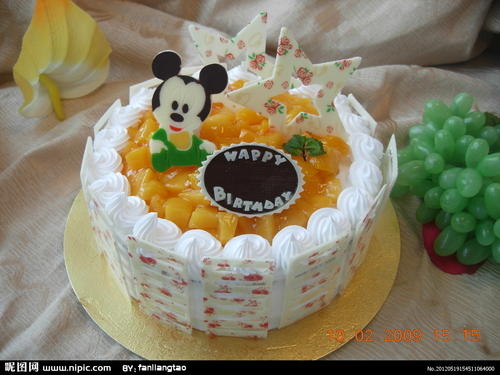 祝生日蛋糕