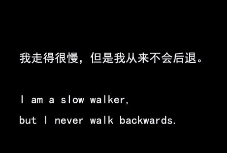中英文经典句子