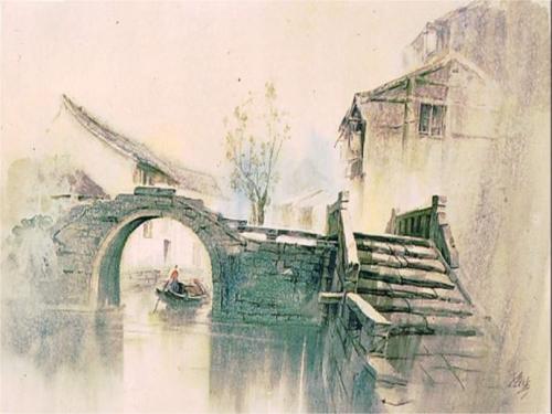 描写这座桥的古诗