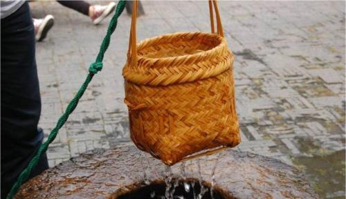 竹basket抓水