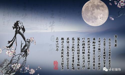 苏Shi描月的诗