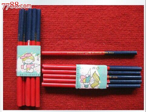 红色和蓝色铅笔过敏