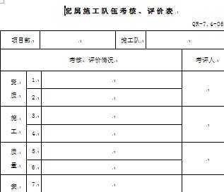 教师年度评估审查