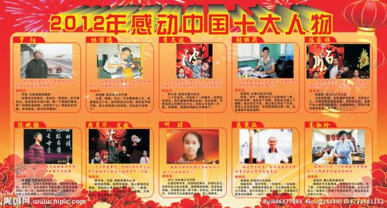 2014年接触中国的十大人物