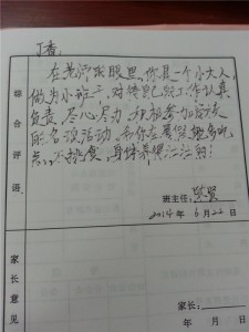 班主任的经典学生评语