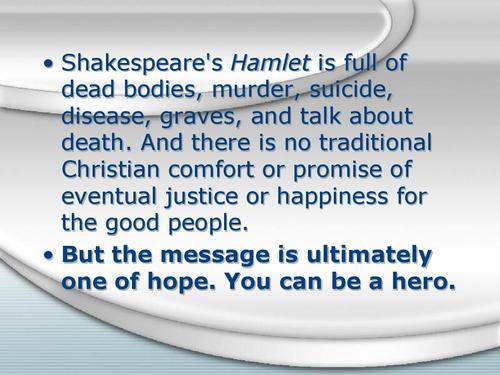 哈姆雷特读后感英文