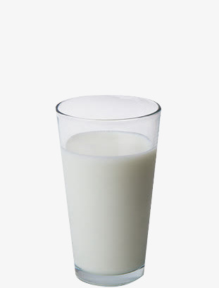 一杯新鲜的牛奶