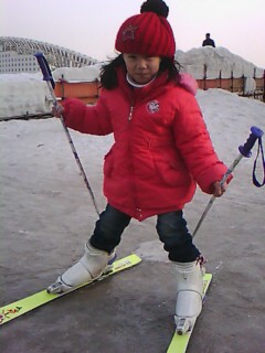 我的第一个滑雪
