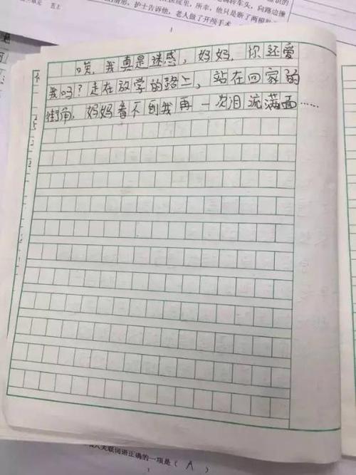 妈妈改了500个字