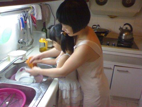 第一次洗碗