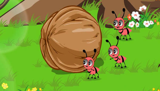 描述快乐的小蚂蚁的句子描述蚂蚁的辛勤工作的段落2