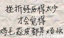 面对失败的格言