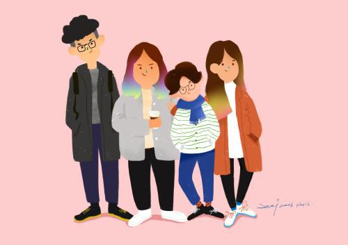 让我们看一下编辑编撰的关于与好朋友开心的句子  1