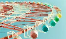 摩天轮发朋友圈的文字