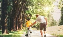 赞美父爱亲情的句子