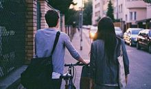 在一起时开心的句子