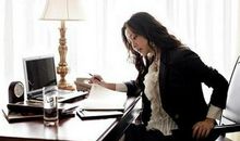 赞美事业女强人的话