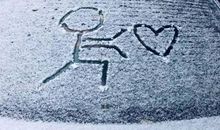 下雪时开心的句子