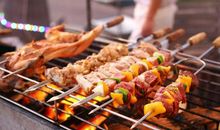 适合吃烧烤的开心朋友圈句子