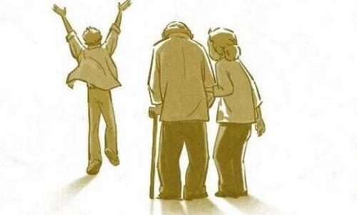 生活使我的父母长大了