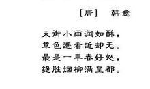 关于描写春雨的诗句