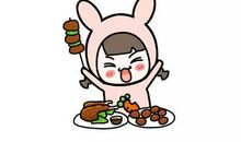 关于吃货的搞笑说说