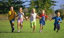 描写小孩子开心的句子