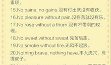 励志英语谚语100句