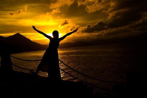 幸福是由微笑形成的