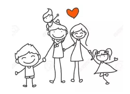 用什么句子描述家人受到的伤害