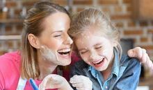 形容母亲开心的句子