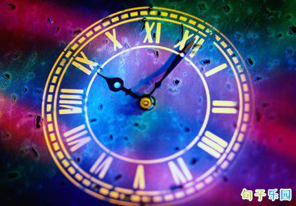 01 时间分为三种:前途未卜