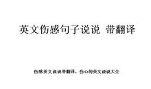 2020英文说说带翻译