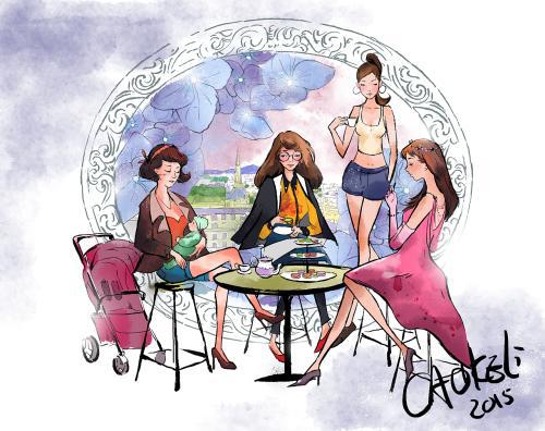 让我们看一下编辑器编辑编写的关于恋爱关系的姐妹