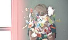 大雪纷飞开心的句子