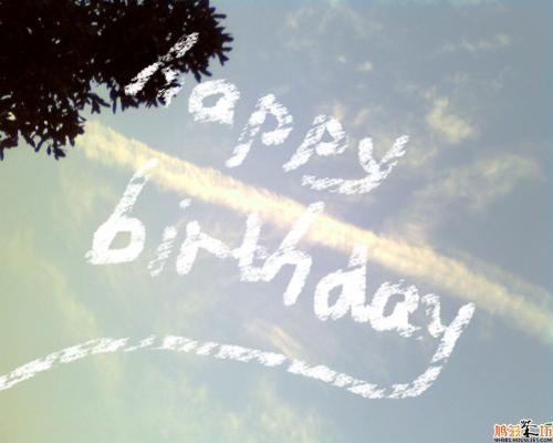 我希望同学们在生日那天得到祝福  1