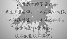 失落的经典句子