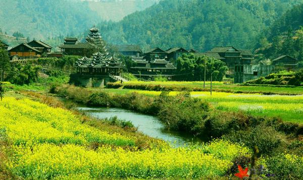 关于我家乡的春天的句子 1