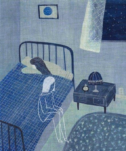 你感到坚强但无动于衷