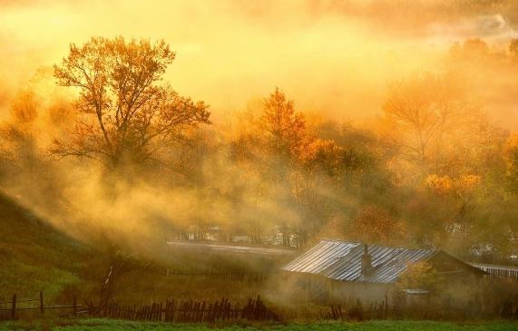 关于村庄的漂亮句子 1