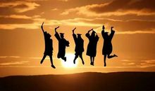 形容毕业很开心的句子