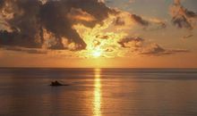 描写夕阳美景的句子