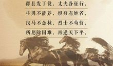 表现报国情怀的诗句